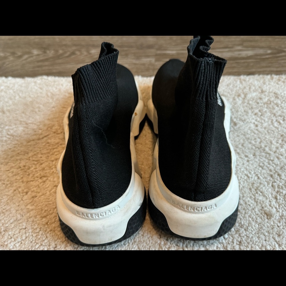 Balenciaga stretch-knit high-top sneakers - Picture 3 of 7